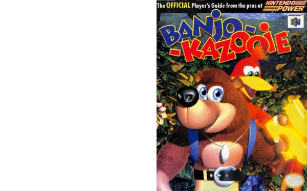 Banjo Kazooie Official Nintendo Player's Guide cover